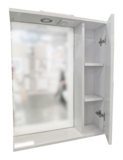 Зеркало-шкаф Corozo Денвер 60см белый SD-00000533